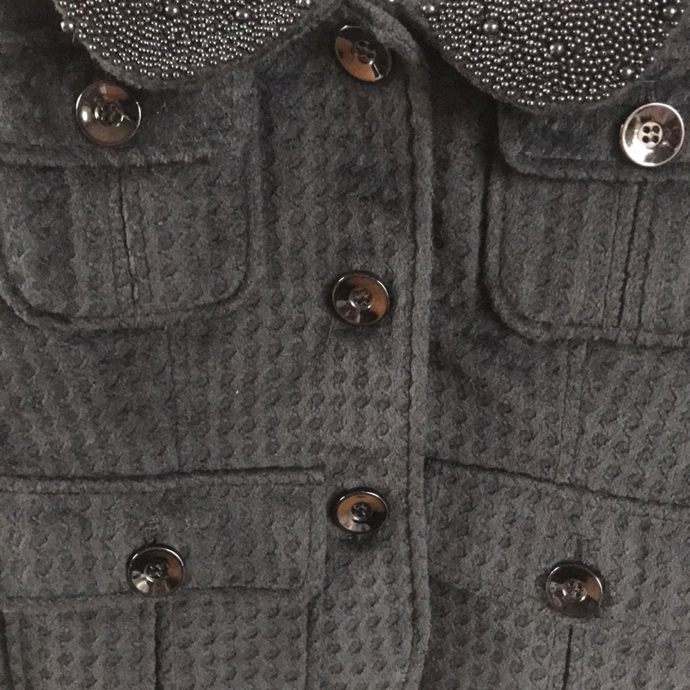 ❌SOLD❌Chloe jacket with beaded collar - Picture 5 of 8